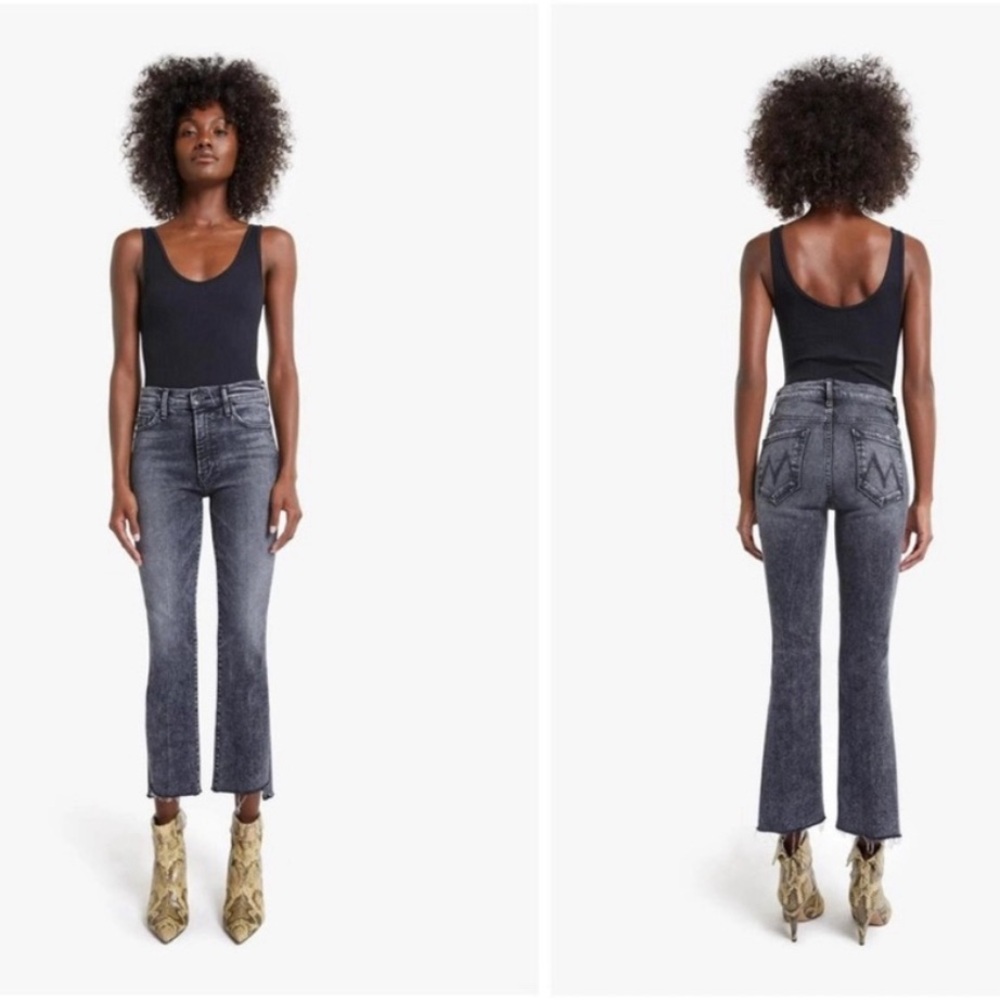 Mother The Insider Crop Step Fray Size 29